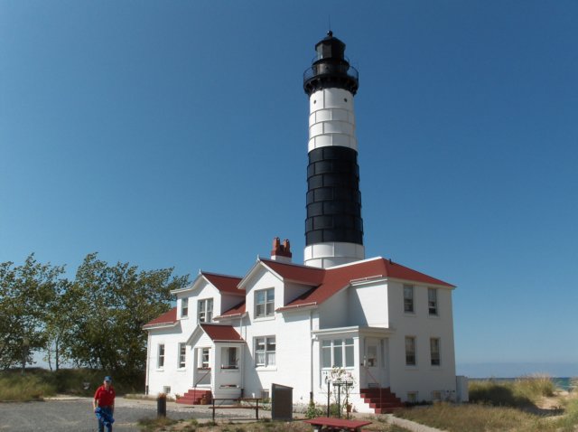 Click to visit Big Point Sable lighthouse.