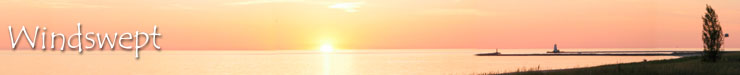 Windswept is a lake front rental property in Michigan with private beachfront