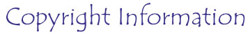 Copyright Information
