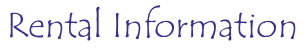 Rental Information